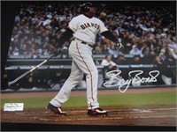 BARRY BONDS SIGNED 8X10 PHOTO WITH COA