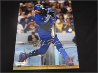 MOOKIE BETTS SIGNED 8X10 PHOTO WITH COA