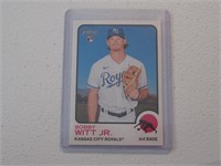 2022 TOPPS HERITAGE BOBBY WITT JR RC