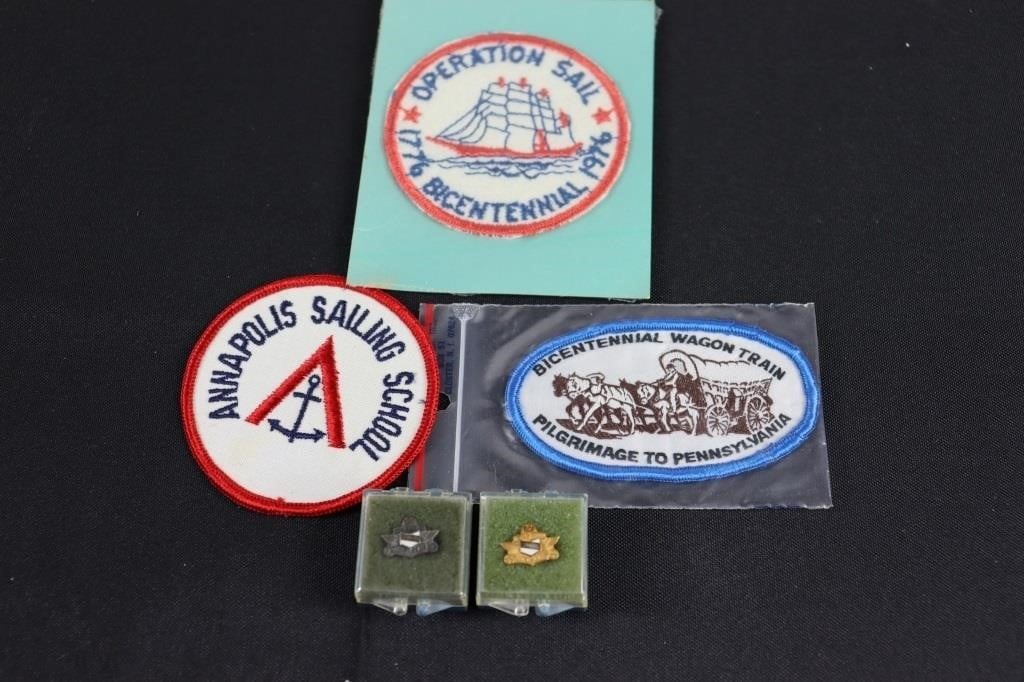 Sailing & Travel Pins & Patches