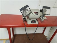Metal Workbench with 6" Grinder