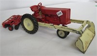 Ertl Die Cast Metal Tractor & Implement