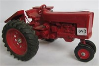 Die Cast Metal Red Tractor