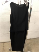 Black evening dress size 10