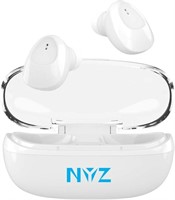 NYZ Wireless Earbuds  (Space C1)-WHITE