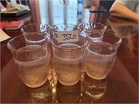 PINK DEPRESSION GLASS GLASSES