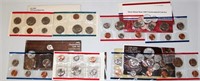 4 US Mint Uncirculated Coin Sets '79 '85 '87 '90