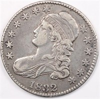 1832 Capped Bust Half - VF