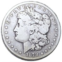 1878-CC Morgan Silver Dollar NICELY CIRCULATED