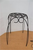 Wrought Iron Plant Stand 22.5" high