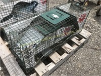 (2) LIVE ANIMAL TRAPS