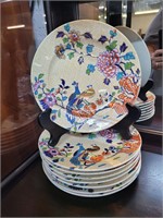 Spode Oriental Pheasants Plates