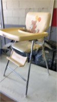 Graco neat seat vintage high chair with metal