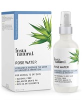 New InstaNatural Rose Water Facial Toner for