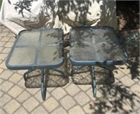 Pair of Outdoor Side Tables