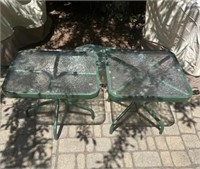 Pair of Outdoor Side  Tables