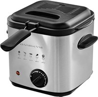 Electric Deep Fryer 1.5 Liter Capacity Silver