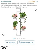 Window Plant Stand (Open Box)