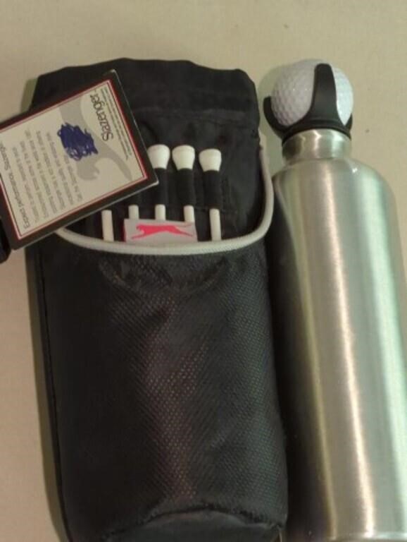 New stainless steel golf thermos and bag