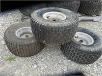 Assorted Lawn and Garden Tractor Tires