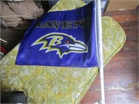 2 Ravens Window Flags