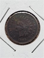 High Grade 1865 Indian Head Penny