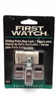 First Watch Metal Sliding Patio Door Lock