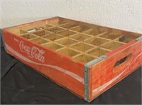 Wooden Coke carrier, vintage 4.2 5X 19 X 12 inches