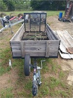 4x8 carry-on trailer with drop gate and r