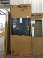 Andersen Black Gliding Patio Door PANEL