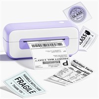 Purple Label Printer, Thermal Label Printer for