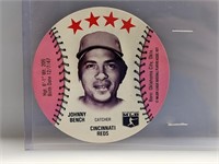 1977 CHILLY WILLEE Johnny Bench HOF