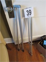Pair of Adjustable Collapsible Easels  (R1)