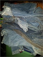 26 Pairs of  assorted jeans, shorts, & skirts in