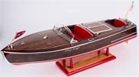 Chris Craft Model Wood Boat RC or Static Display