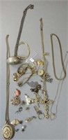 A grand collection of costume jewelry