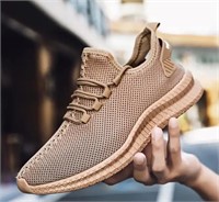 Men’s Breathable Running Shoes Tan