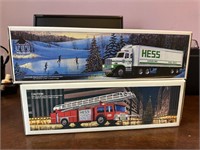 Hess Toy Firetruck Bank, Hess Toy Truck Bank
