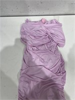 $54 (S) Womens Solid Ruched Mini Dress Beach Dress