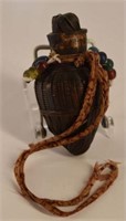 20th Century Asian Scent Woven Bottle Or Basket