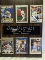 Don Mattingly Yankees Plaque 24" x 18"