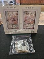 then & now year of love photo frame (display