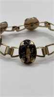 Black and Gold Themed Bracelet