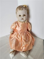 Doll, Antique, 18" long, cloth body