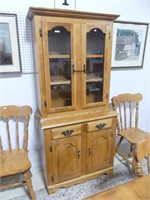 MAPLE 2 PC BUFFET & HUTCH