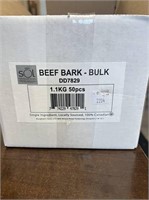 Beef Bark Bulk For Dogs 50 Pieces 12” Long