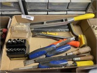 NUT DRIVER BITS, BAR, FILES AND CHIZELS