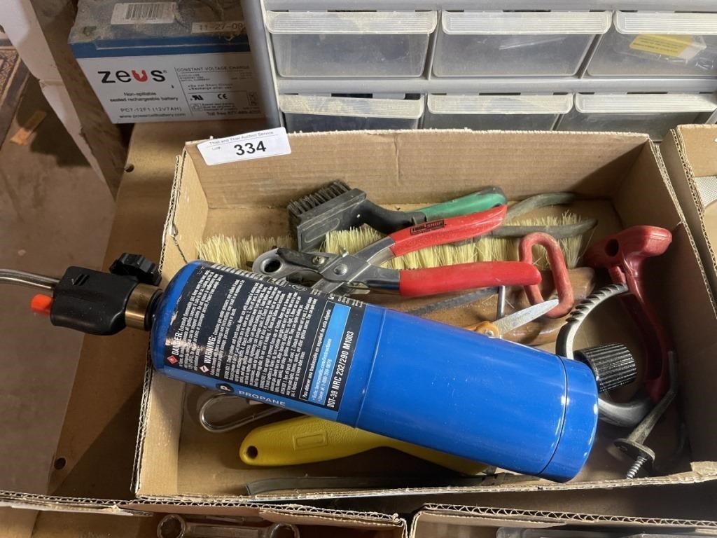 TORCH, PUNCH, MORE TOOLS