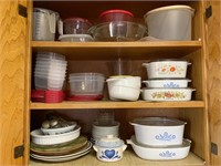 Pyrex Dishes, Plastic Bowls & More