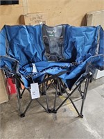 double camping chair